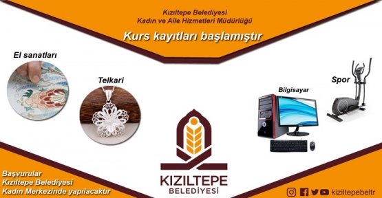 Kadınlar İçin Kurs Kayıtları Başladı