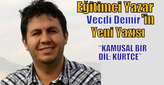 KAMUSAL BİR DİL: KÜRTÇE