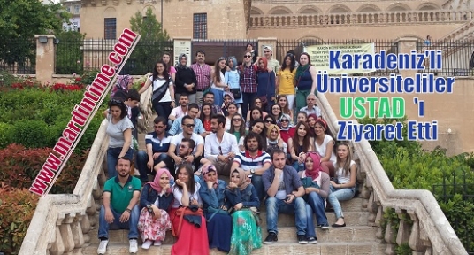 Karadeniz'li Üniversiteliler USTAD'ı Ziyaret Etti