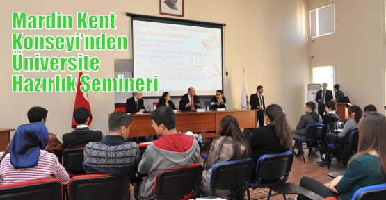 Kent Konseyi’nden Üniversite Hazırlık Semineri