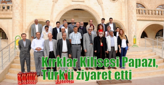 Kırklar Kilisesi Papazı Türk'ü ziyaret etti