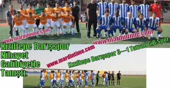 Kızıltepe Barışspor Nihayet Galibiyetle Tanıştı. Kızıltepe Barışspor   3—1  Tatvan GençlerBirliğispor
