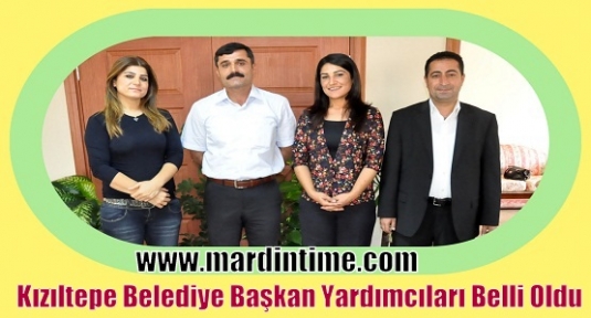 Kızıltepe Belediye Başkan Yardımcıları Belli Oldu