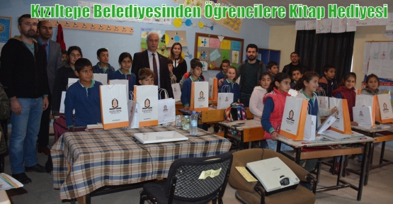 Kızıltepe Belediyesinden Öğrencilere Kitap Hediyesi