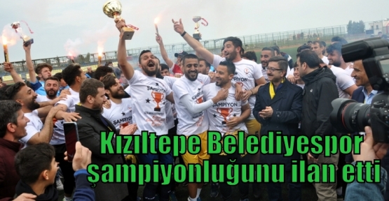 Kızıltepe Belediyespor şampiyonluğunu ilan etti