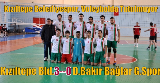 Kızıltepe Belediyespor, Voleybolda Tutulmuyor