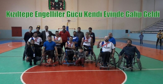 Kızıltepe Engelliler Gücü Kendi Evinde Galip Geldi