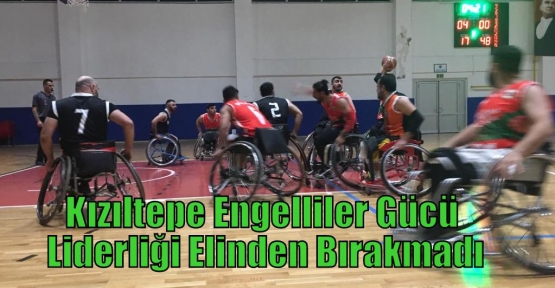 Kızıltepe Engelliler Gücü Liderliği Elinden Bırakmadı