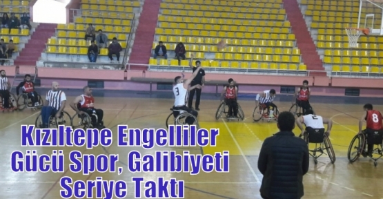 Kızıltepe Engelliler Gücü Spor, Galibiyeti Seriye Taktı