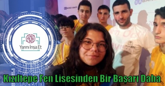 Kızıltepe Fen Lisesinden Bir Başarı Daha