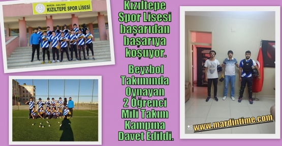 Kızıltepe Spor Lisesi Öğrencileri Başarıdan Başarıya Koşuyor.