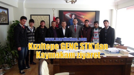  Kızıltepe STK gençlik kollarından Kaymakam ziyaret