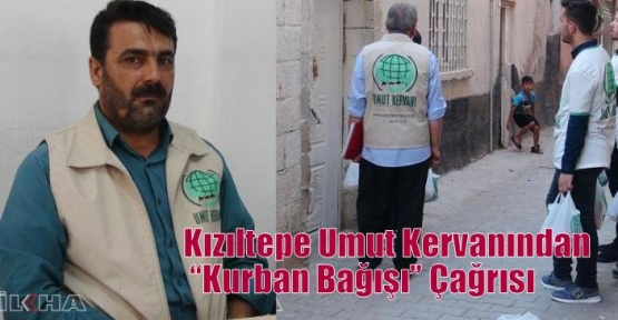 Kızıltepe Umut Kervanından “Kurban Bağışı” Çağrısı