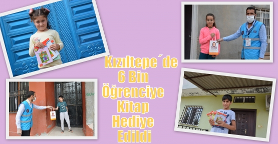       Kızıltepe´de 6 Bin Öğrenciye Kitap Hediye Edildi