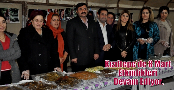 Kızıltepe’de 8 Mart Etkinlikleri Devam Ediyor