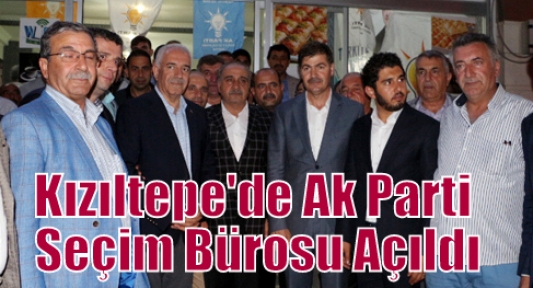 Kızıltepe'de Ak Parti Seçim Bürosu Açıldı
