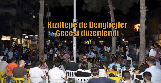 Kızıltepe'de  Dengbejler Gecesi düzenlendi