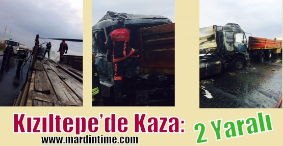 Kızıltepe’de Kaza: 2 Yaralı