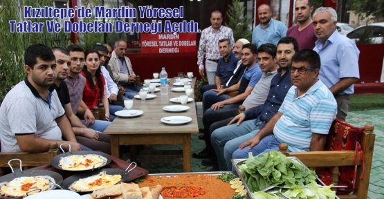 Kızıltepe’de Mardin Yöresel Tatlar Ve Dobelan Derneği Açıldı.