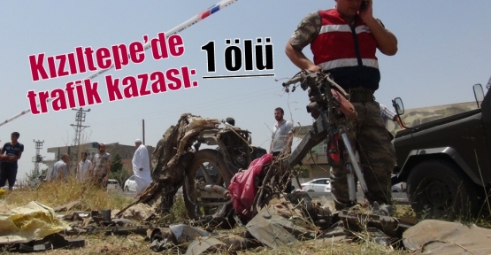 Kızıltepe’de trafik kazası: 1 ölü