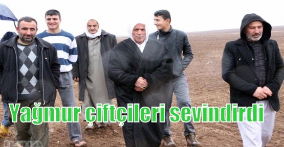 Kızıltepe'de Yağmur çiftçileri sevindirdi