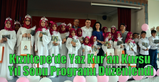 Kızıltepe’de Yaz Kur’an Kursu Yıl Sonu Programı Düzenlendi