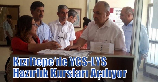 Kızıltepe’de YGS-LYS Hazırlık Kursları Açılıyor