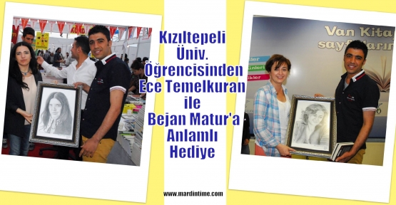 Kızıltepe'li Öğrenciden Ece Temelkuran İle Bejan Matur Anlamlı Hediye