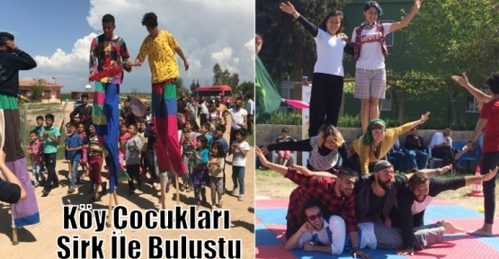  Köy Çocukları Sirk İle Buluştu