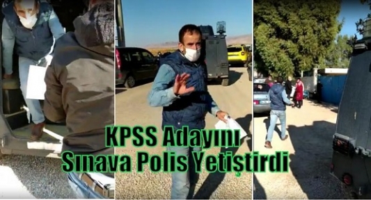 KPSS Adayını Sınava Polis Yetiştirdi