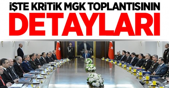 Kritik Toplantıdan Çok Sert Mesaj