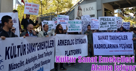 Kültür Sanat Emekçileri Atama İstiyor