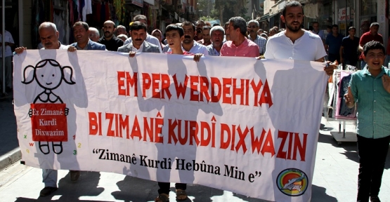 Kurdi-Der Kızıltepe’de Anadilde Eğitim İçin Basın Açıklaması Yaptı