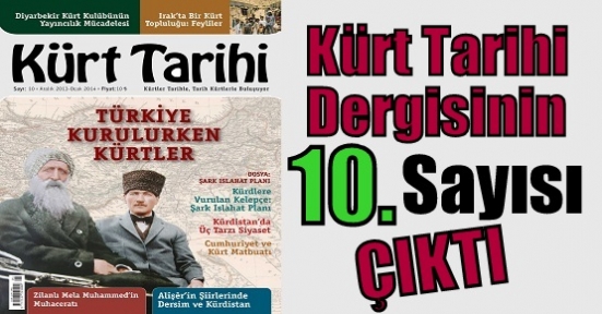 Kürt Tarihi Dergisinin 10. Sayısı Çıktı