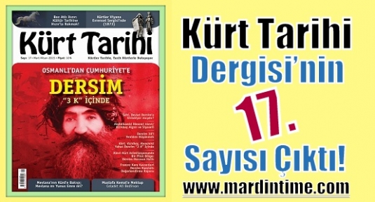 Kürt Tarihi Dergisi’nin 17. Sayısı Çıktı!