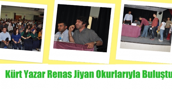 Kürt Yazar Renas Jiyan Okurlarıyla Buluştu 