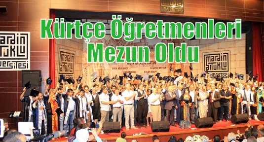 Kürtçe öğretmenleri mezun oldu