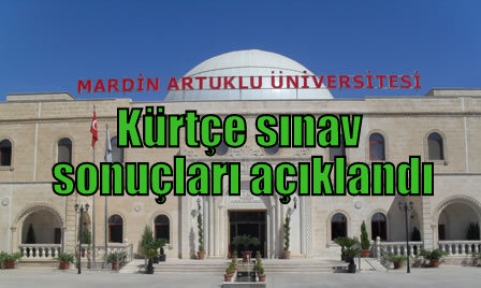 Kürtçe sınav sonuçları açıklandı