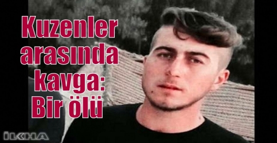 Kuzenler arasında kavga: Bir ölü  