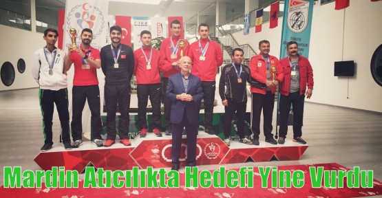 Mardin Atıcılıkta Hedefi Yine Vurdu