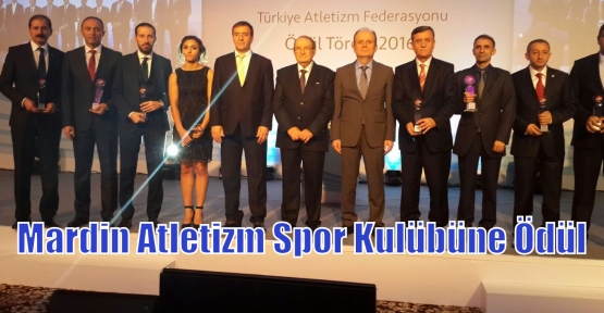 Mardin Atletizm Spor Kulübüne Ödül
