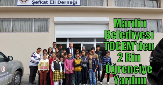  Mardin Belediyesi TOGEM'den 2 Bin Öğrenciye Yardım