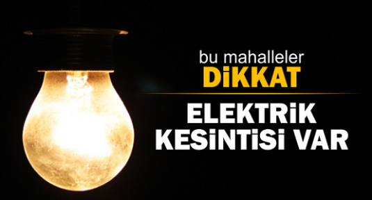 Mardin’ De Elektrik Kesintisi