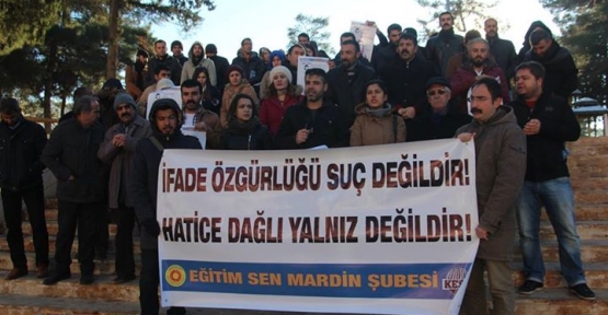 Mardin Eğitim Sen: “Öğretmen Hatice Dağlı Yalnız Değildir”