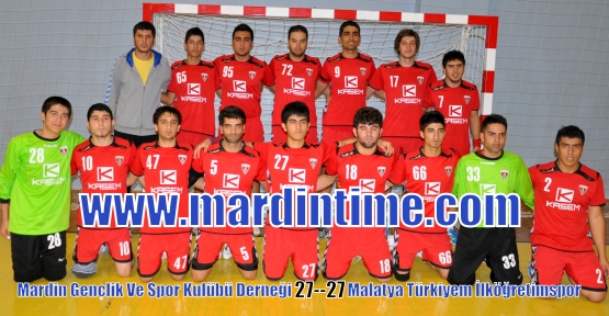 Mardin Gençlik Ve Spor Kulübü Derneği   27-27  Malatya Türkiyem İlköğretimspor