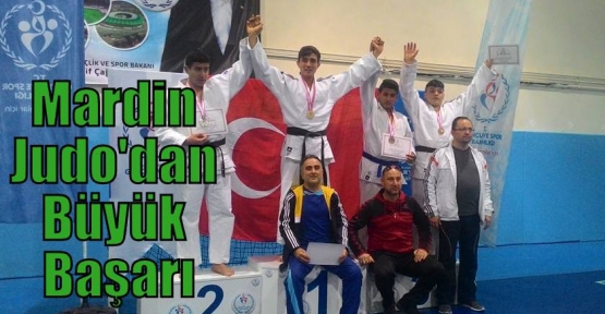 Mardin Judo'dan Büyük Başarı