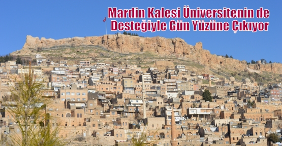 Mardin Kalesi Üniversitenin de Desteğiyle Gün Yüzüne Çıkıyor