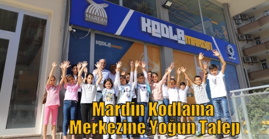 Mardin Kodlama Merkezine Yoğun Talep