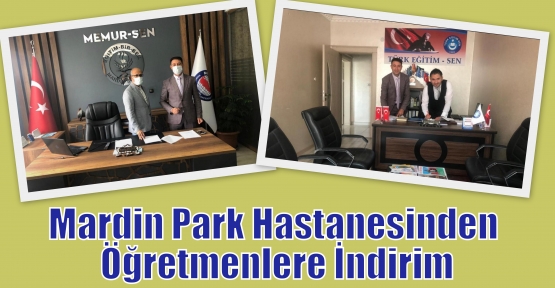 Mardin Park Hastanesinden Öğretmenlere İndirim