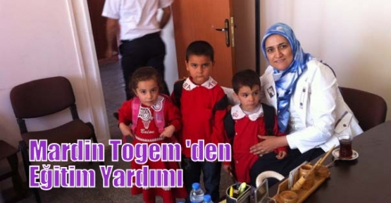 Mardin TOGEM'den Eğitim Yardımı